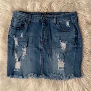 Jean skirt